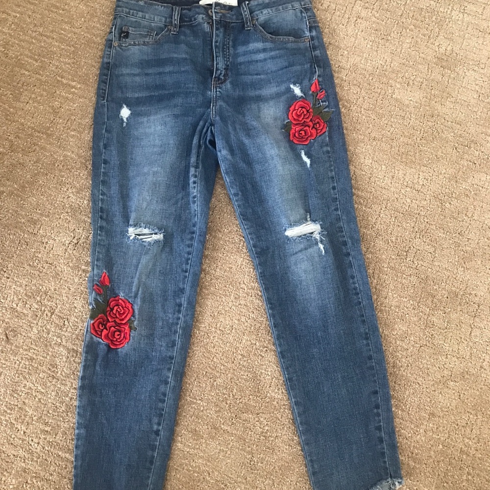 Beautiful rose Kancan jeans